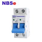 NBSK-3 Grey Electrical Isolator Switch Double Contact Design Overload Protection