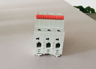 Miniature 3 Phase Circuit Breaker PA66 Material Short Circuit Protection